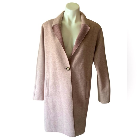 Bernado Pastel Blush Pink Women's Over Coat Size Medium - Picture 1 of 5